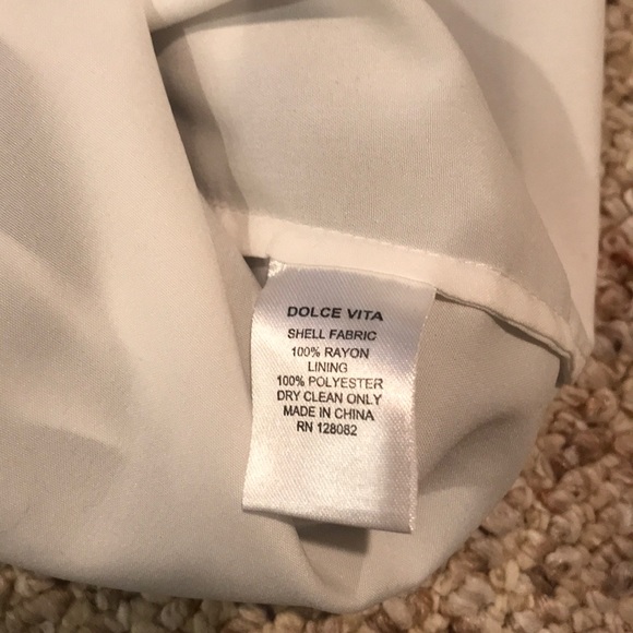 DV Black & White Striped Dress - Picture 9 of 9